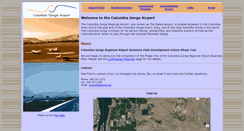 Desktop Screenshot of columbiagorgeairport.com