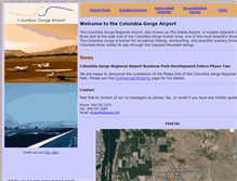 Tablet Screenshot of columbiagorgeairport.com